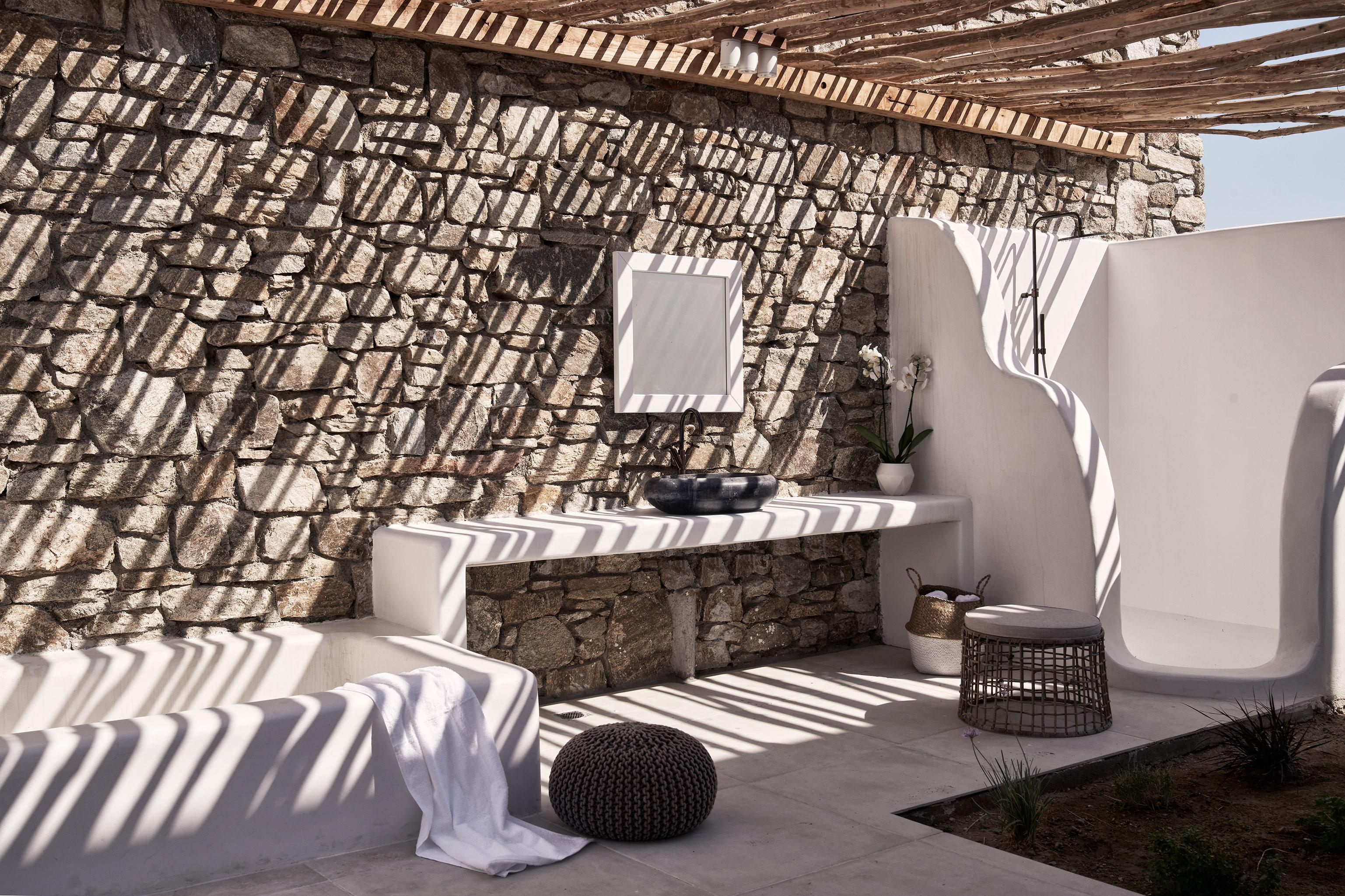 Katikies Mykonos - The Leading Hotels Of The World Agios Ioannis Diakoftis Bagian luar foto