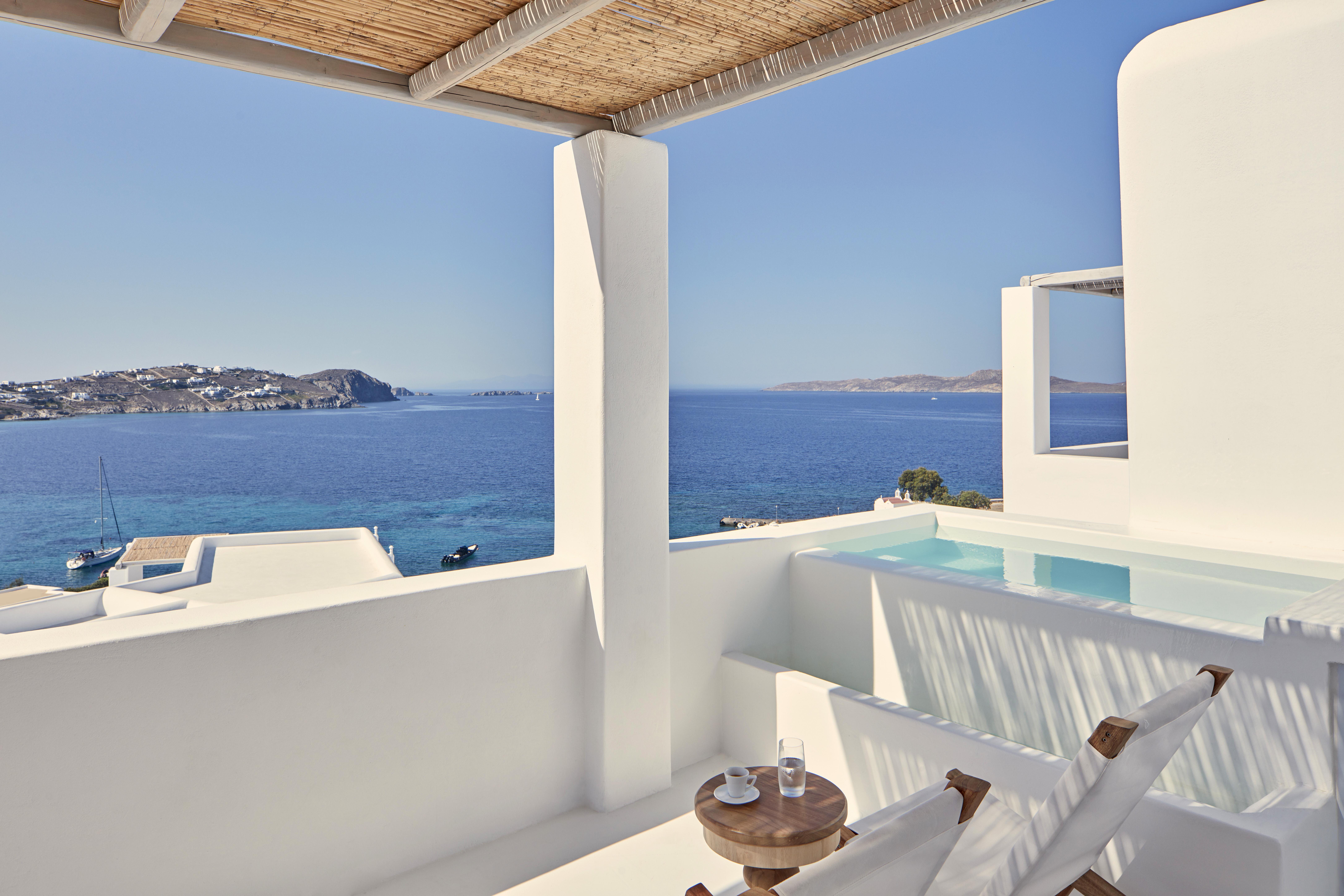 Katikies Mykonos - The Leading Hotels Of The World Agios Ioannis Diakoftis Bagian luar foto