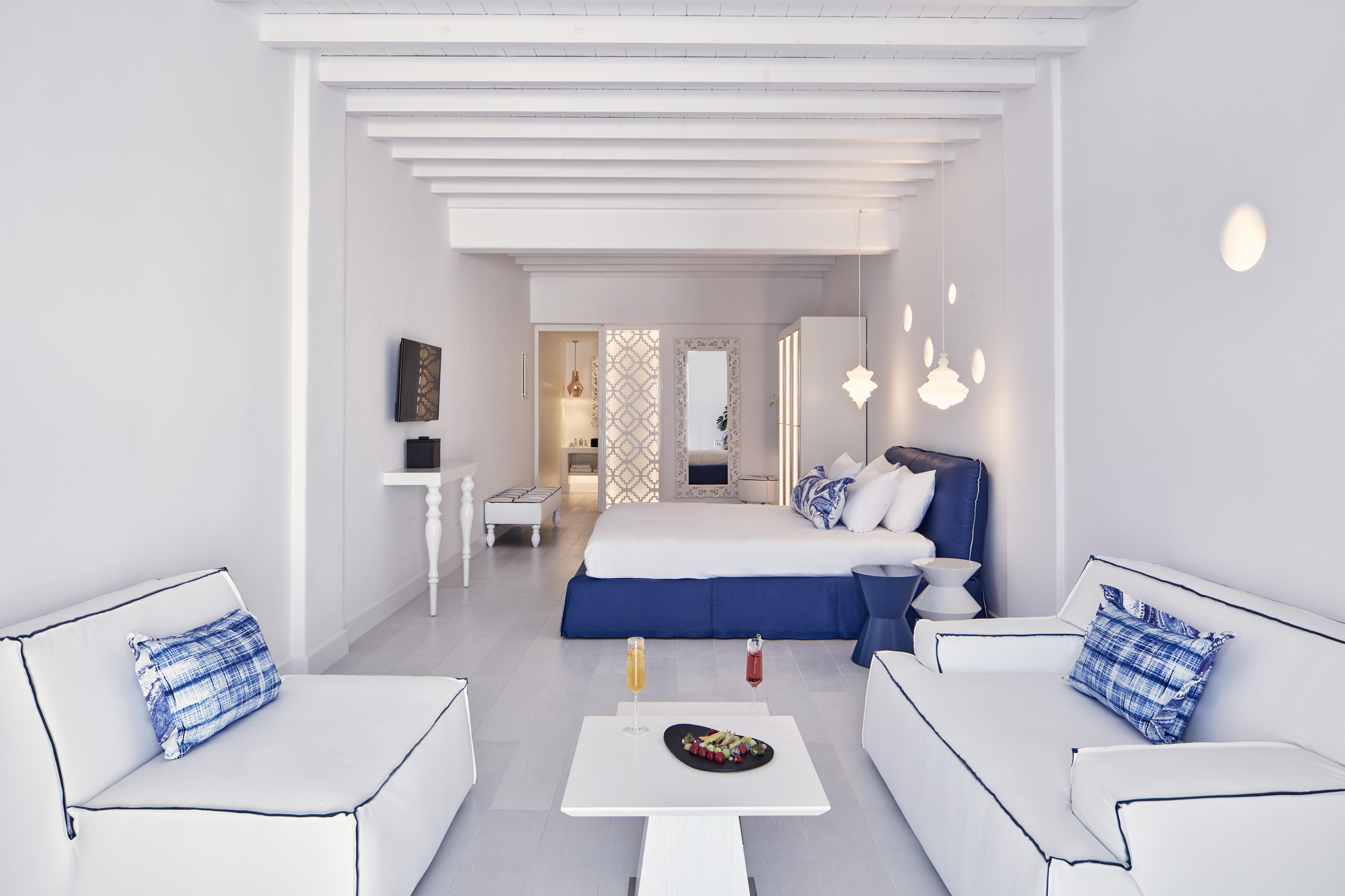 Katikies Mykonos - The Leading Hotels Of The World Agios Ioannis Diakoftis Bagian luar foto