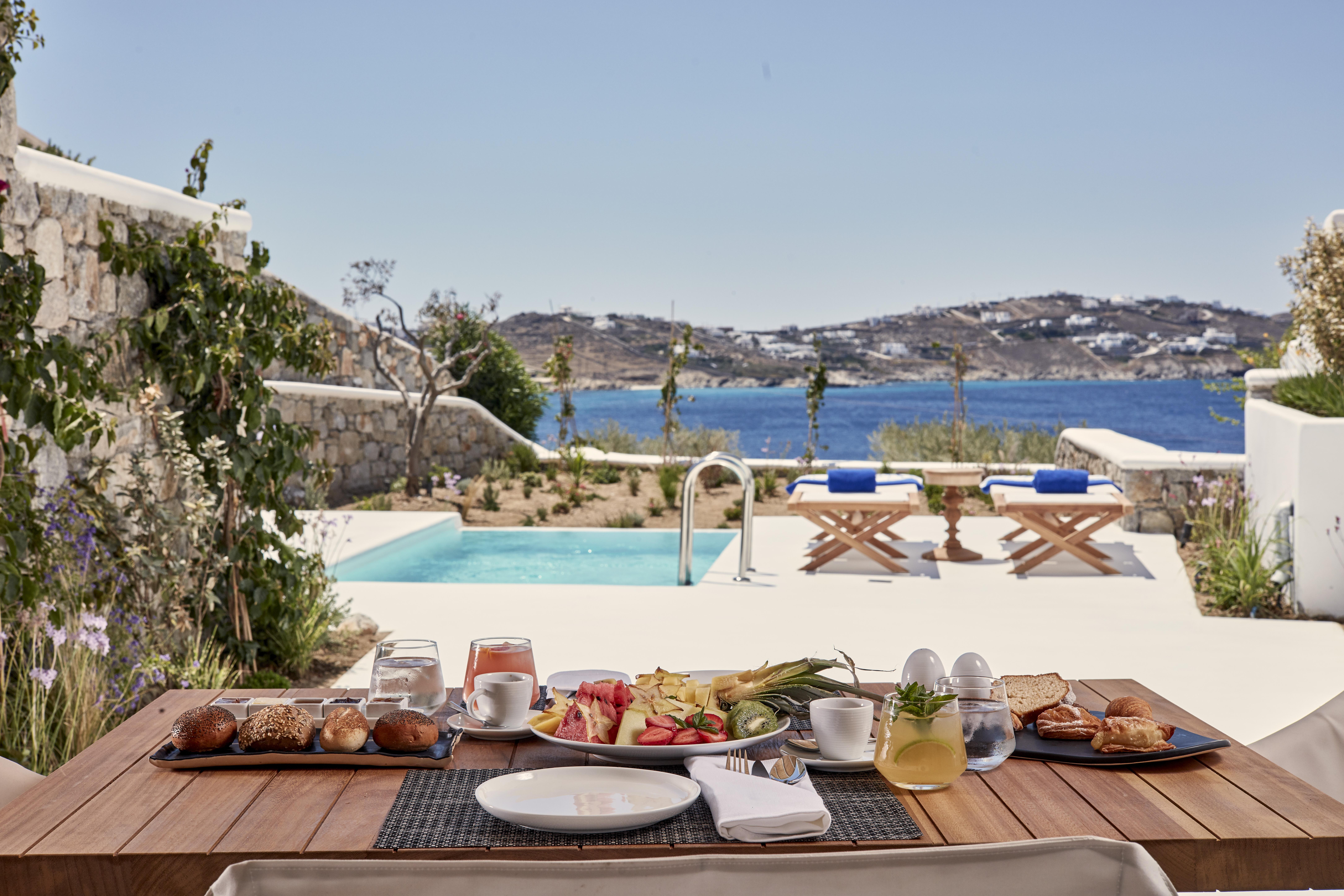 Katikies Mykonos - The Leading Hotels Of The World Agios Ioannis Diakoftis Bagian luar foto