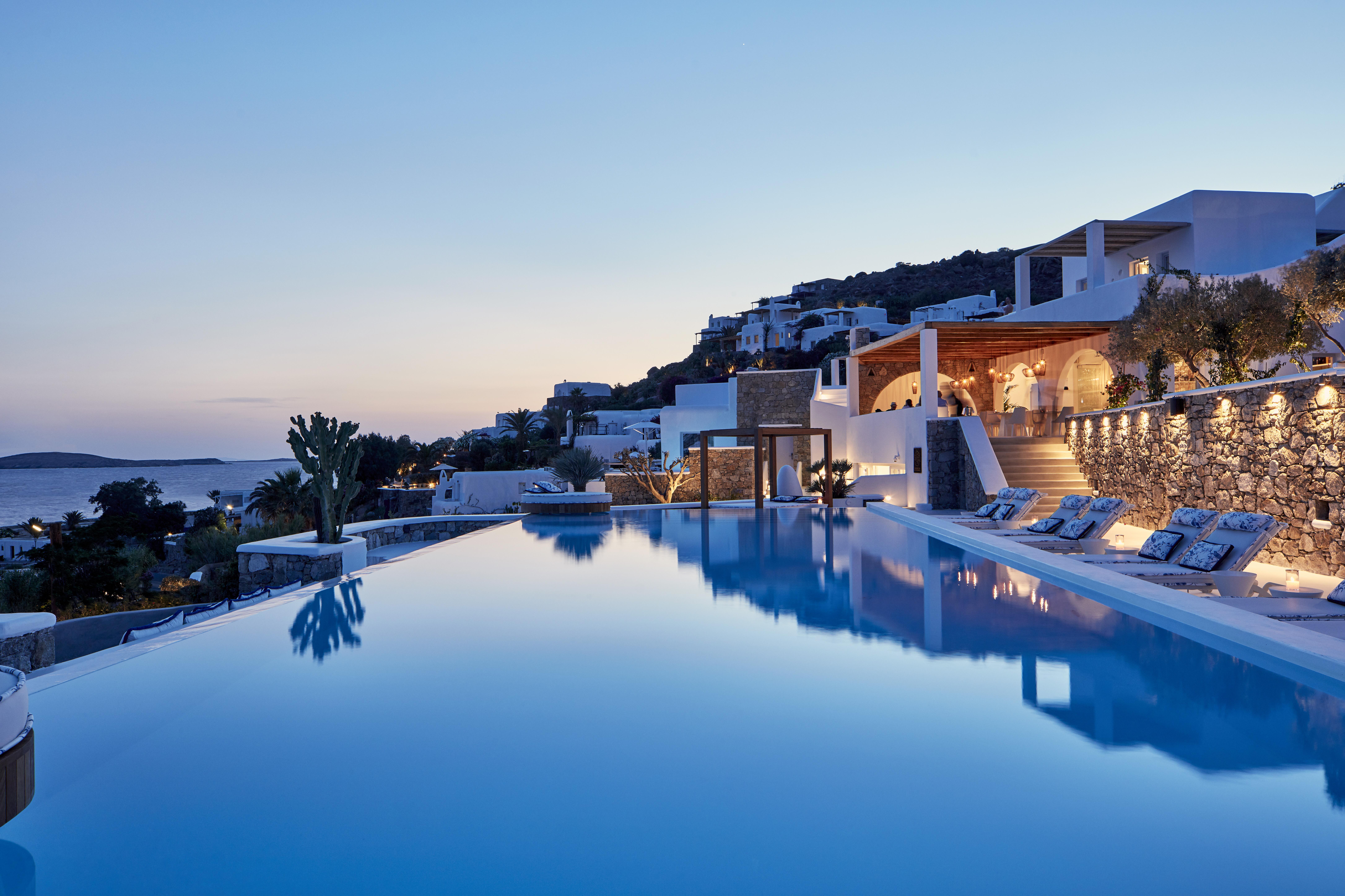 Katikies Mykonos - The Leading Hotels Of The World Agios Ioannis Diakoftis Bagian luar foto