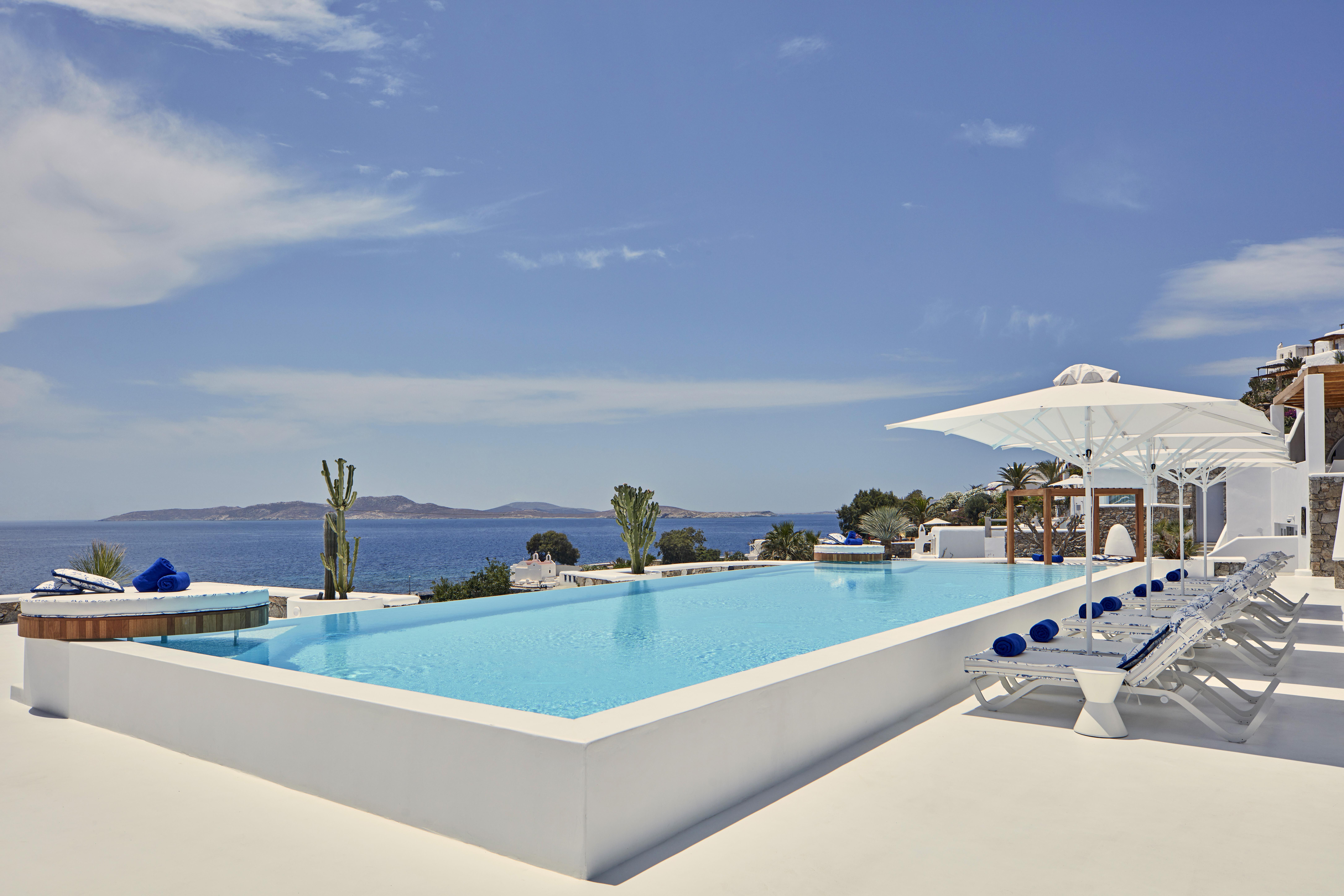 Katikies Mykonos - The Leading Hotels Of The World Agios Ioannis Diakoftis Bagian luar foto