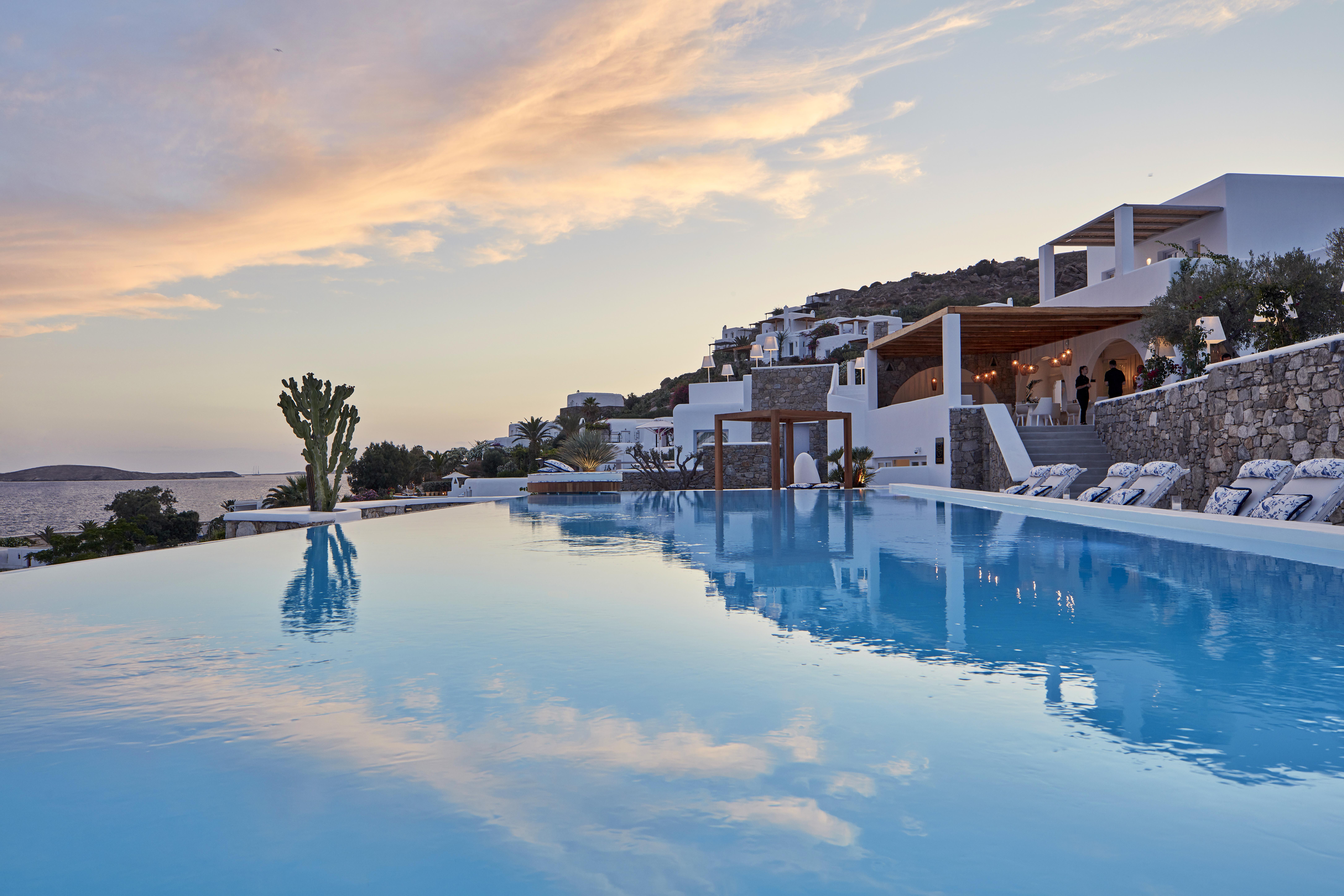 Katikies Mykonos - The Leading Hotels Of The World Agios Ioannis Diakoftis Bagian luar foto