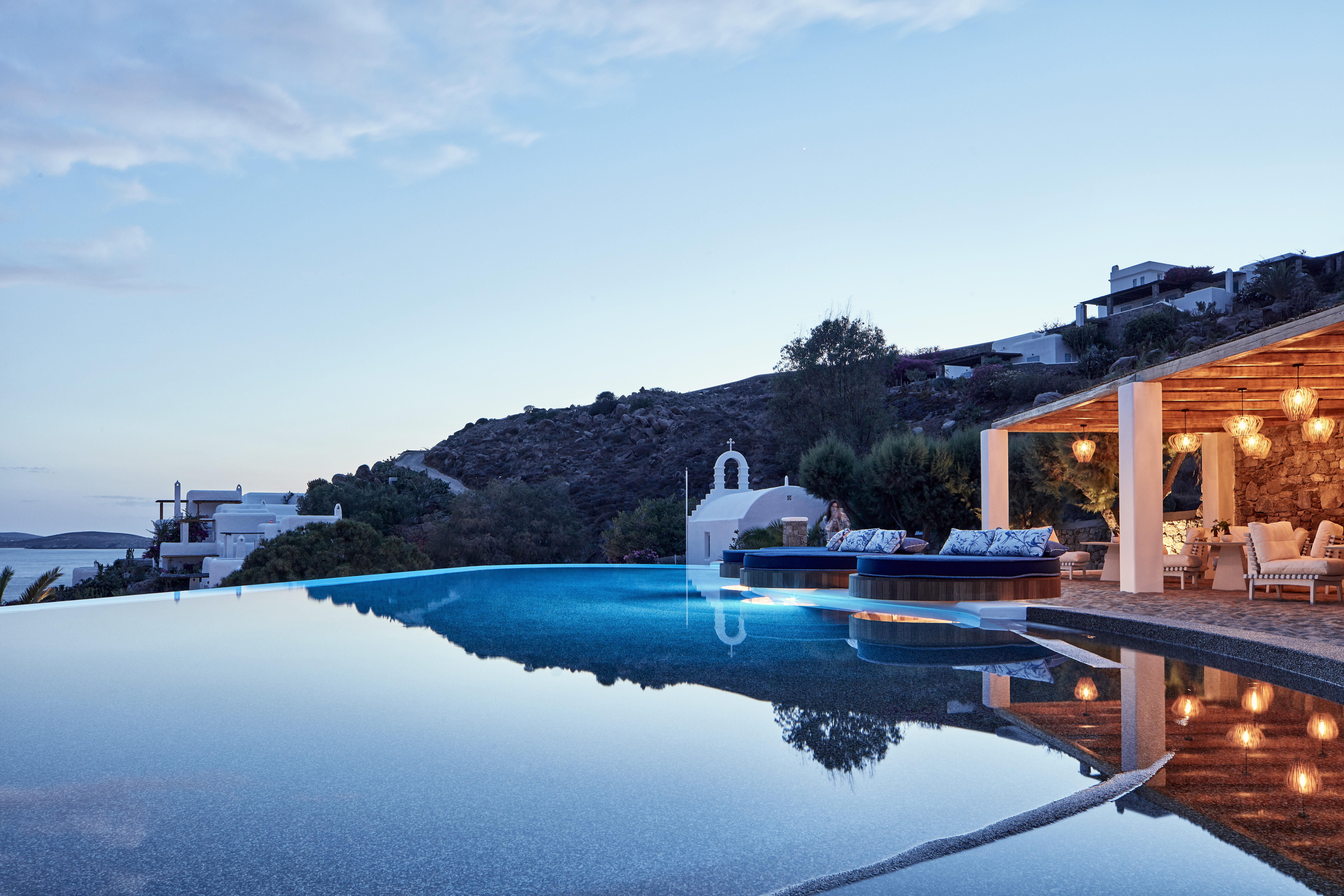 Katikies Mykonos - The Leading Hotels Of The World Agios Ioannis Diakoftis Bagian luar foto
