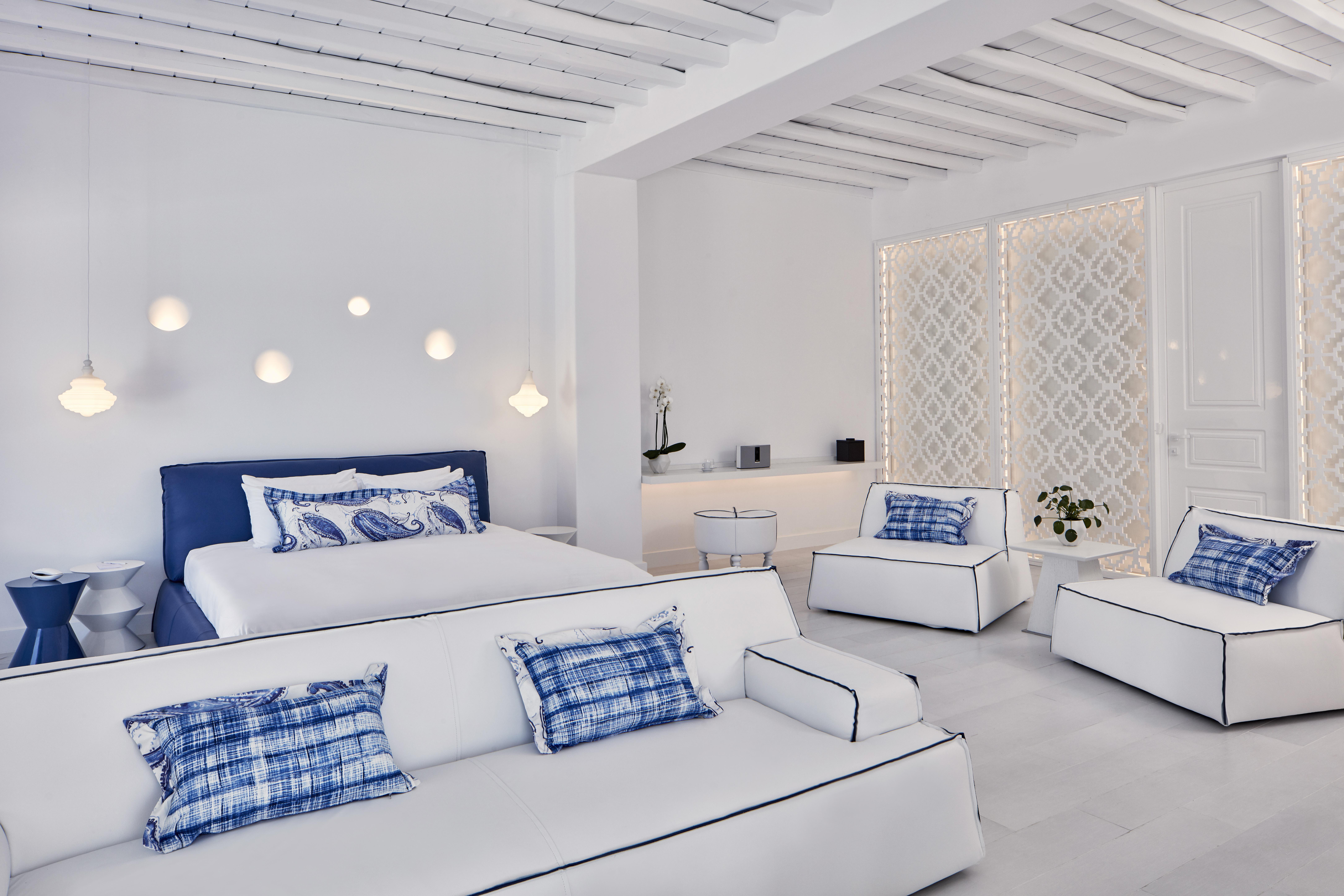 Katikies Mykonos - The Leading Hotels Of The World Agios Ioannis Diakoftis Bagian luar foto