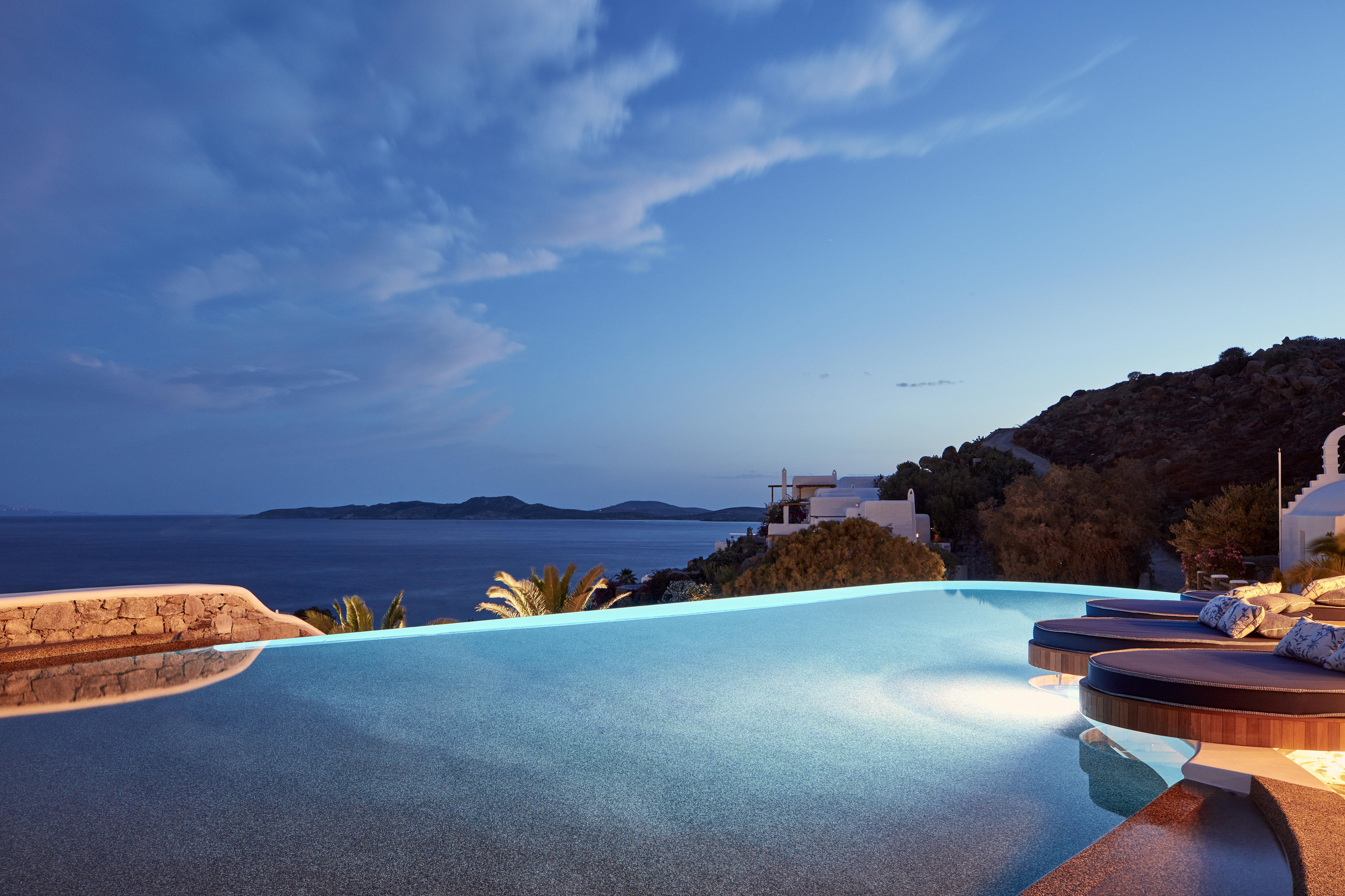 Katikies Mykonos - The Leading Hotels Of The World Agios Ioannis Diakoftis Bagian luar foto