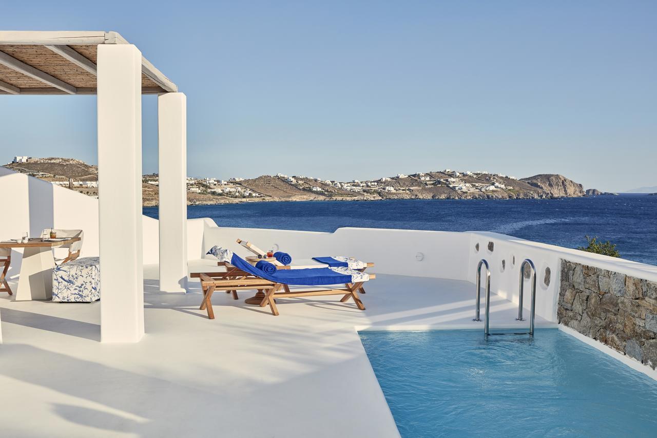Katikies Mykonos - The Leading Hotels Of The World Agios Ioannis Diakoftis Bagian luar foto